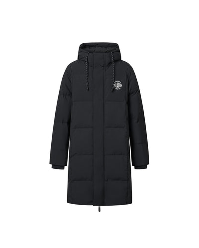 1011850-032 | MEN'S PALLADIUM LOGO LONG-CUT HOODED DOWN JACKET | TAP SHOE