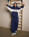 1011858-453 | MEN'S IRIS LOGO COLOR BLOCKS LOOSE FIT JACKET | MARITIME BLUE