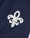 1011877-453 | MEN'S IRIS LOGO SIDE STRIPES LOOSE FIT PANTS | MARITIME BLUE