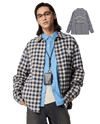1011887-174 | MEN'S IRIS LOGO CHECKED LONG SLEEVES SHIRT