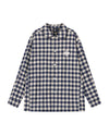 1011887-174 | MEN'S IRIS LOGO CHECKED LONG SLEEVES SHIRT