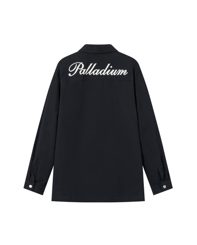 1011888-032 | MEN'S LOGO OVERSIZE LONG SLEEVES COTTON SHIRT | TAP SHOE