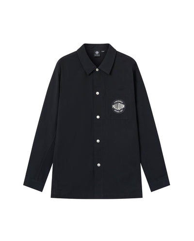 1011888-032 | MEN'S LOGO OVERSIZE LONG SLEEVES COTTON SHIRT | TAP SHOE