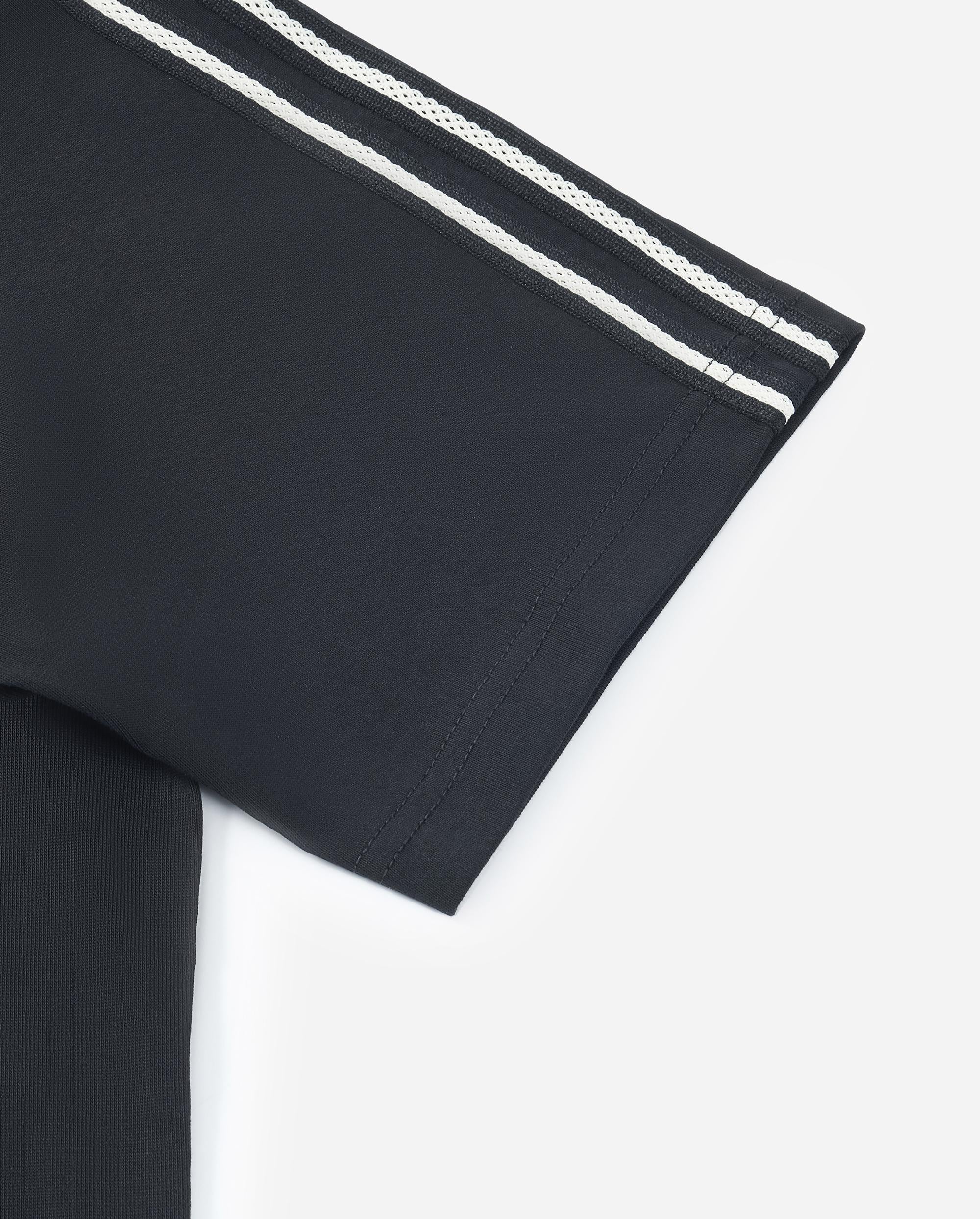 1011898-032 | MEN'S IRIS LOGO LOOSE FIT SIDE STRIPED T-SHIRT | TAP SHOE