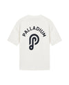 1011906-262 | MEN'S PALLADIUM LOGO THEME PRINTED T-SHIRT | MARSHMALLOW