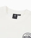 1011906-262 | MEN'S PALLADIUM LOGO THEME PRINTED T-SHIRT | MARSHMALLOW