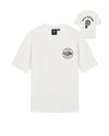 1011906-262 | MEN'S PALLADIUM LOGO THEME PRINTED T-SHIRT | MARSHMALLOW