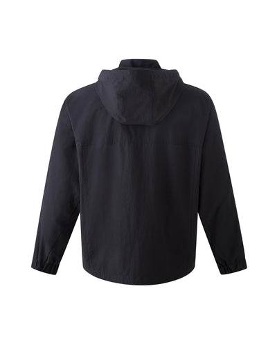 1012309-006 | MEN'S PALLADIUM LOGO CARGO HOODED JACKET | CARBON BLACK