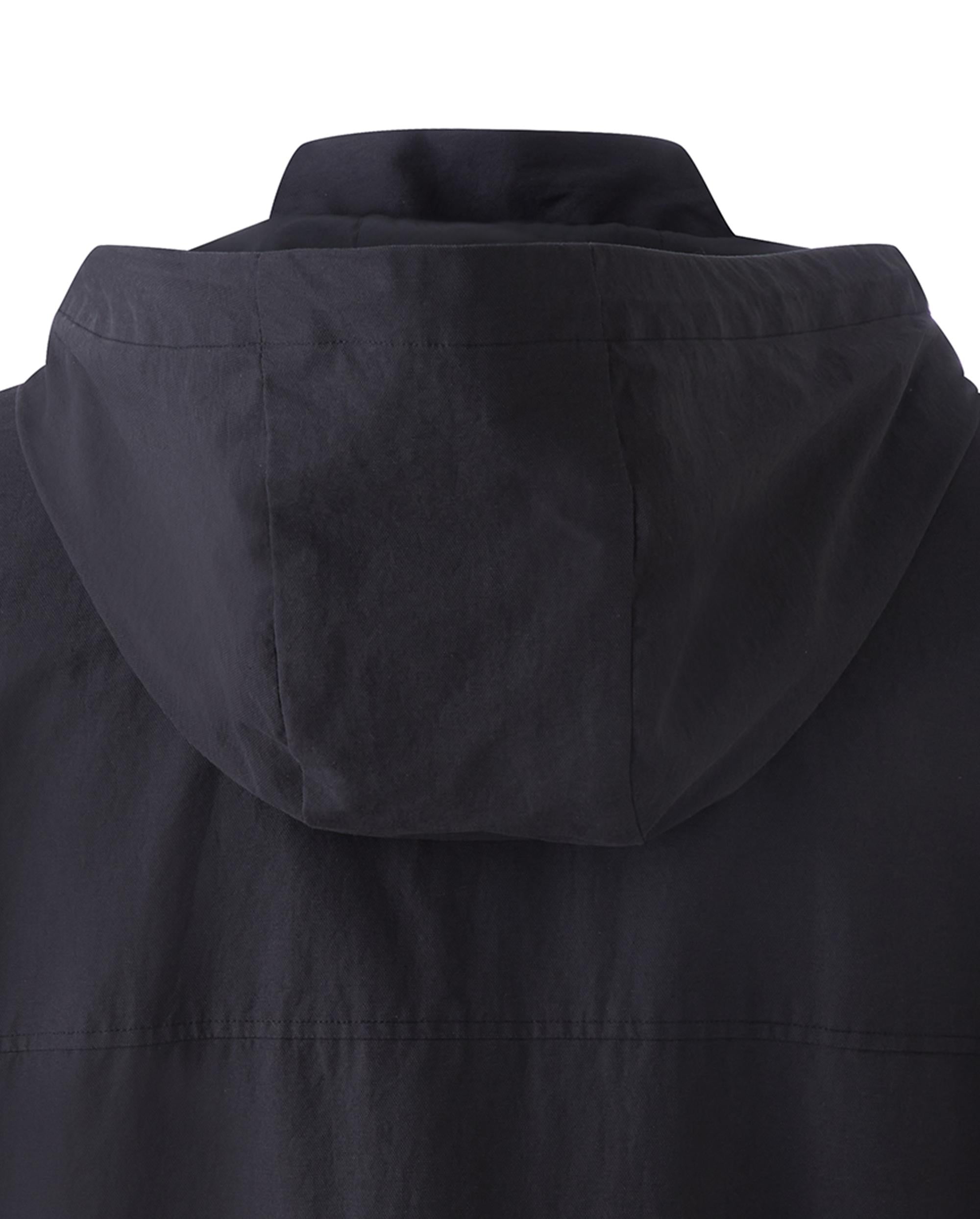 1012309-006 | MEN'S PALLADIUM LOGO CARGO HOODED JACKET | CARBON BLACK