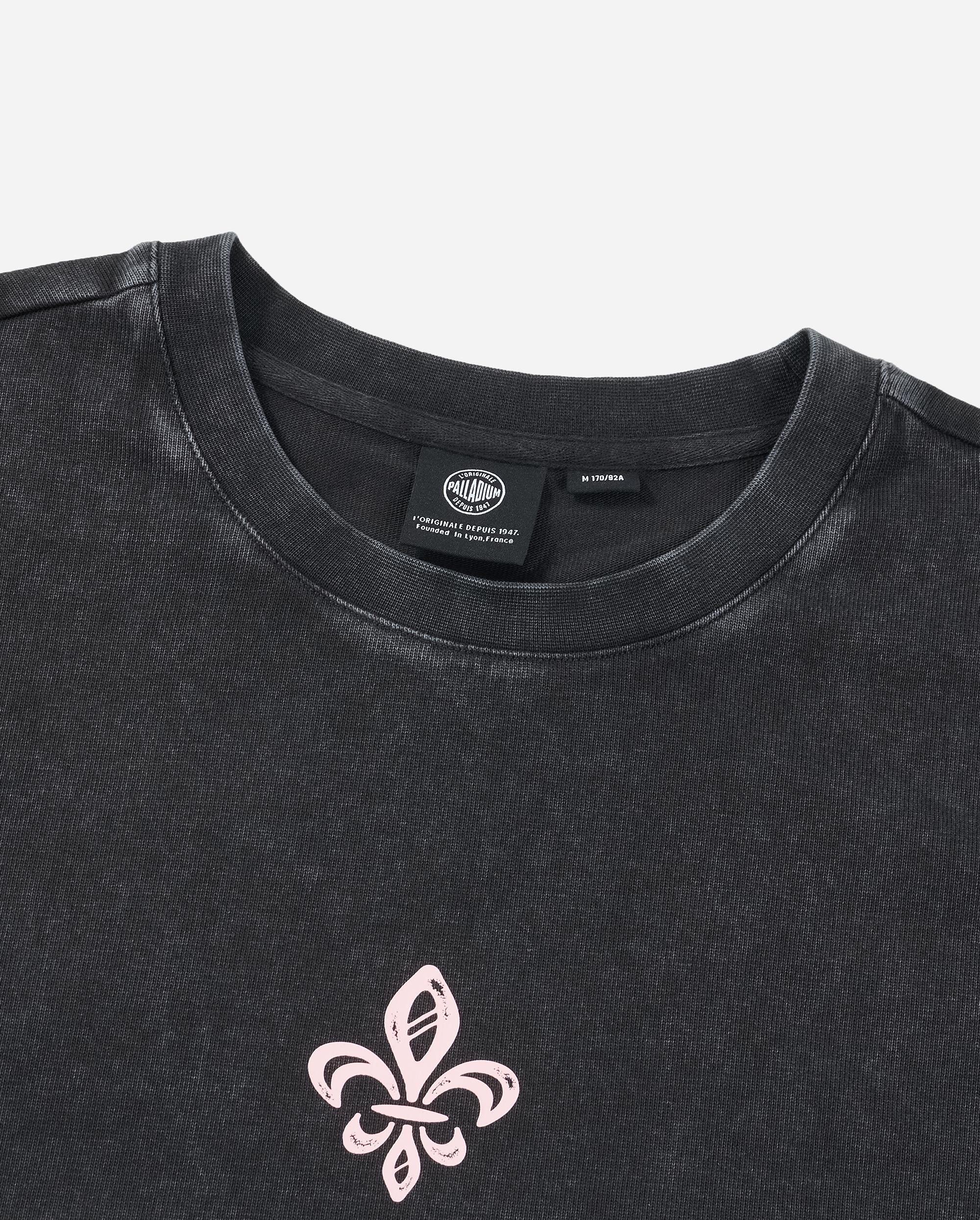 1012350-032 | MEN'S LOOSE FIT DROPPED SHOULDERS COTTON T-SHIRT | TAP SHOE