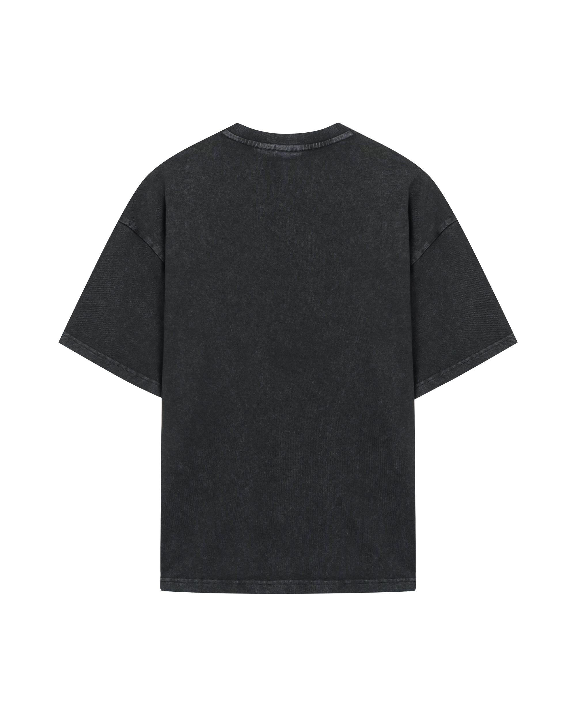 1012350-032 | MEN'S LOOSE FIT DROPPED SHOULDERS COTTON T-SHIRT | TAP SHOE
