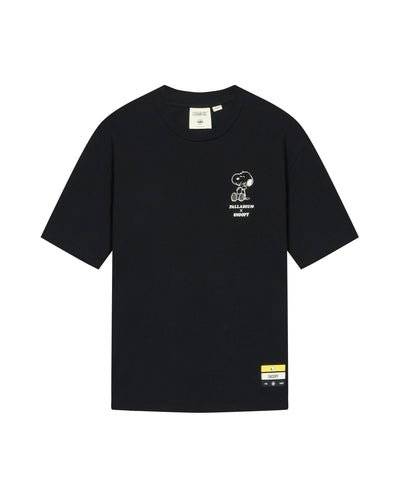 1012424-032 | PALLADIUM X SNOOPY LOGO LOOSE FIT COTTON T-SHIRT | TAP SHOE