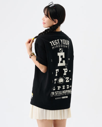 1012424-032 | PALLADIUM X SNOOPY LOGO LOOSE FIT COTTON T-SHIRT | TAP SHOE