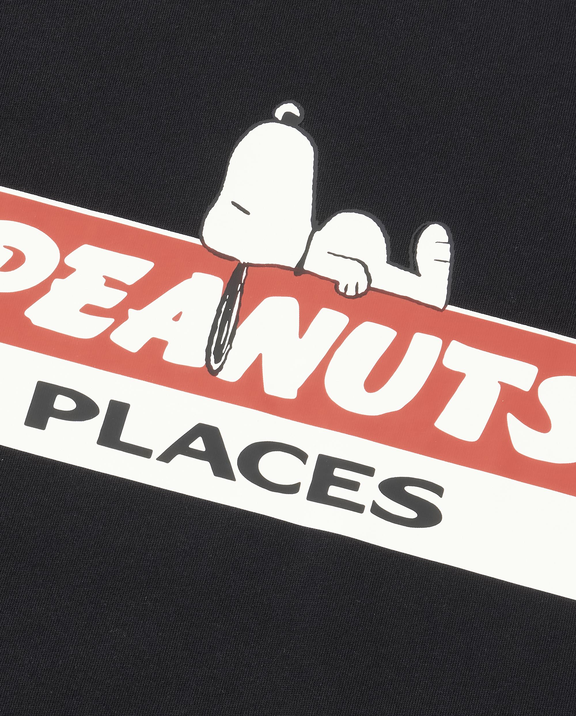 1012426-032 | PALLADIUM X SNOOPY LOGO LOOSE FIT COTTON T-SHIRT | TAP SHOE