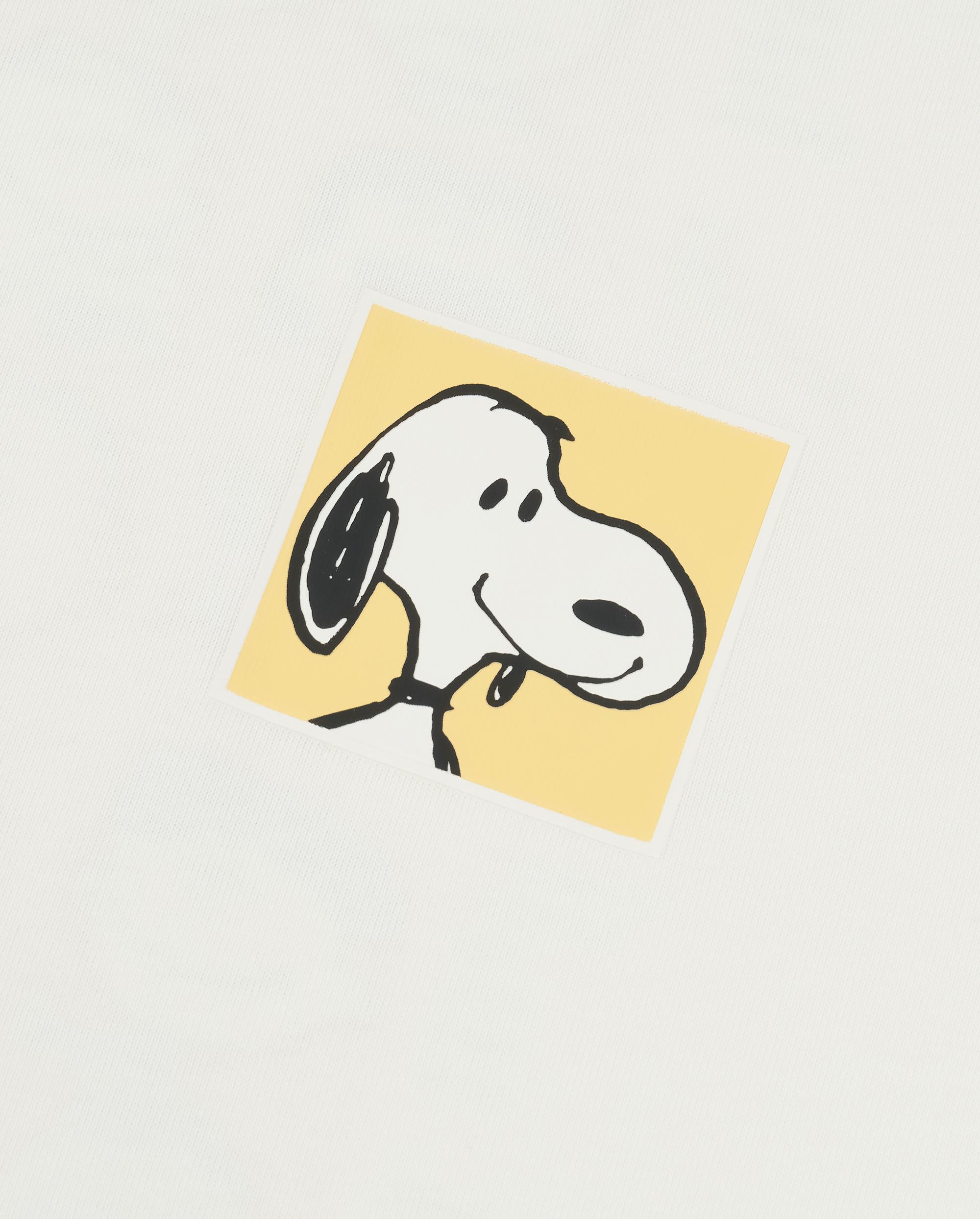 1012428-262 | PALLADIUM X SNOOPY LOGO LOOSE FIT COTTON T-SHIRT | MARSHMALLOW