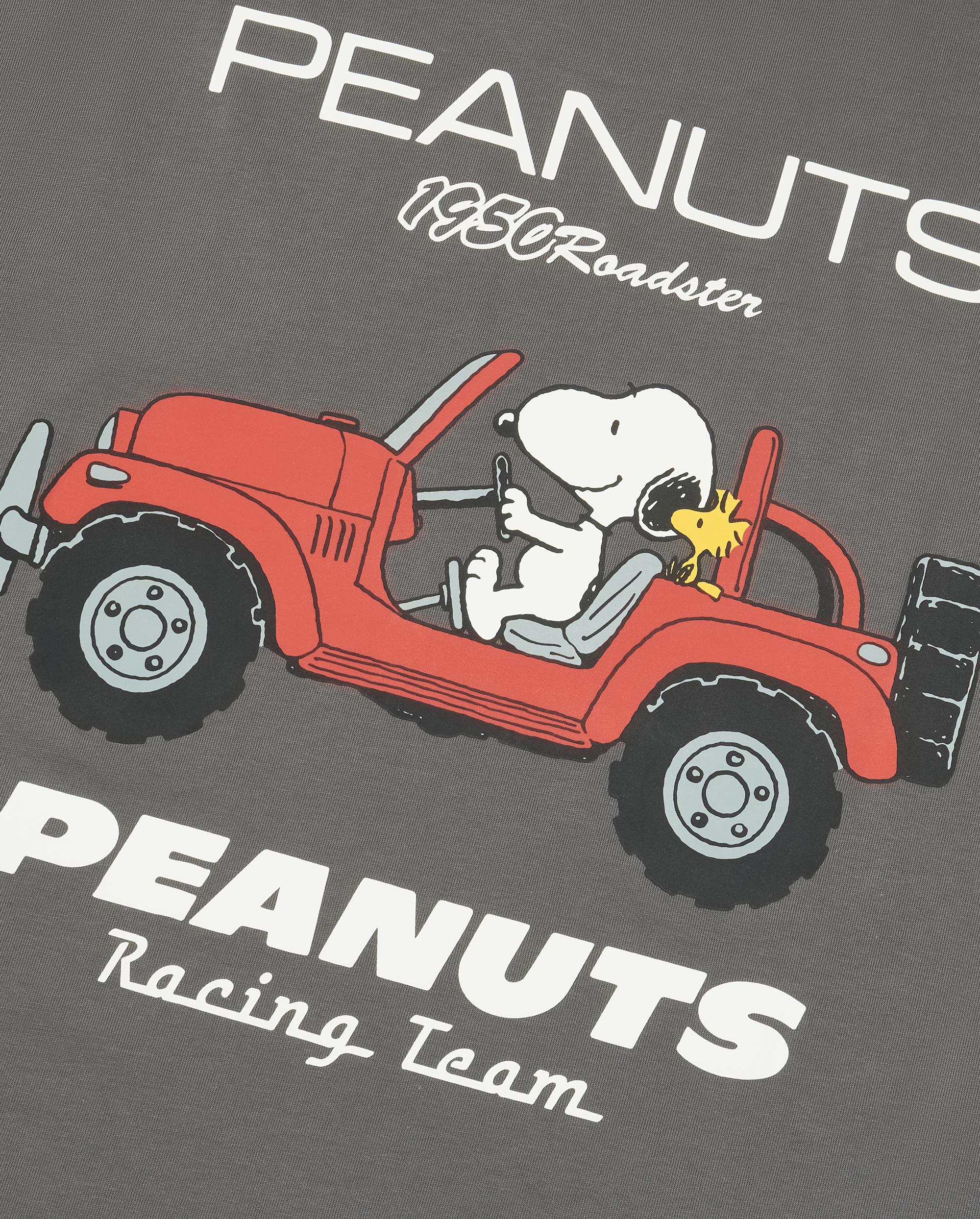 1012429-123 | PALLADIUM X SNOOPY LOGO LOOSE FIT COTTON T-SHIRT | THUNDERSTORM