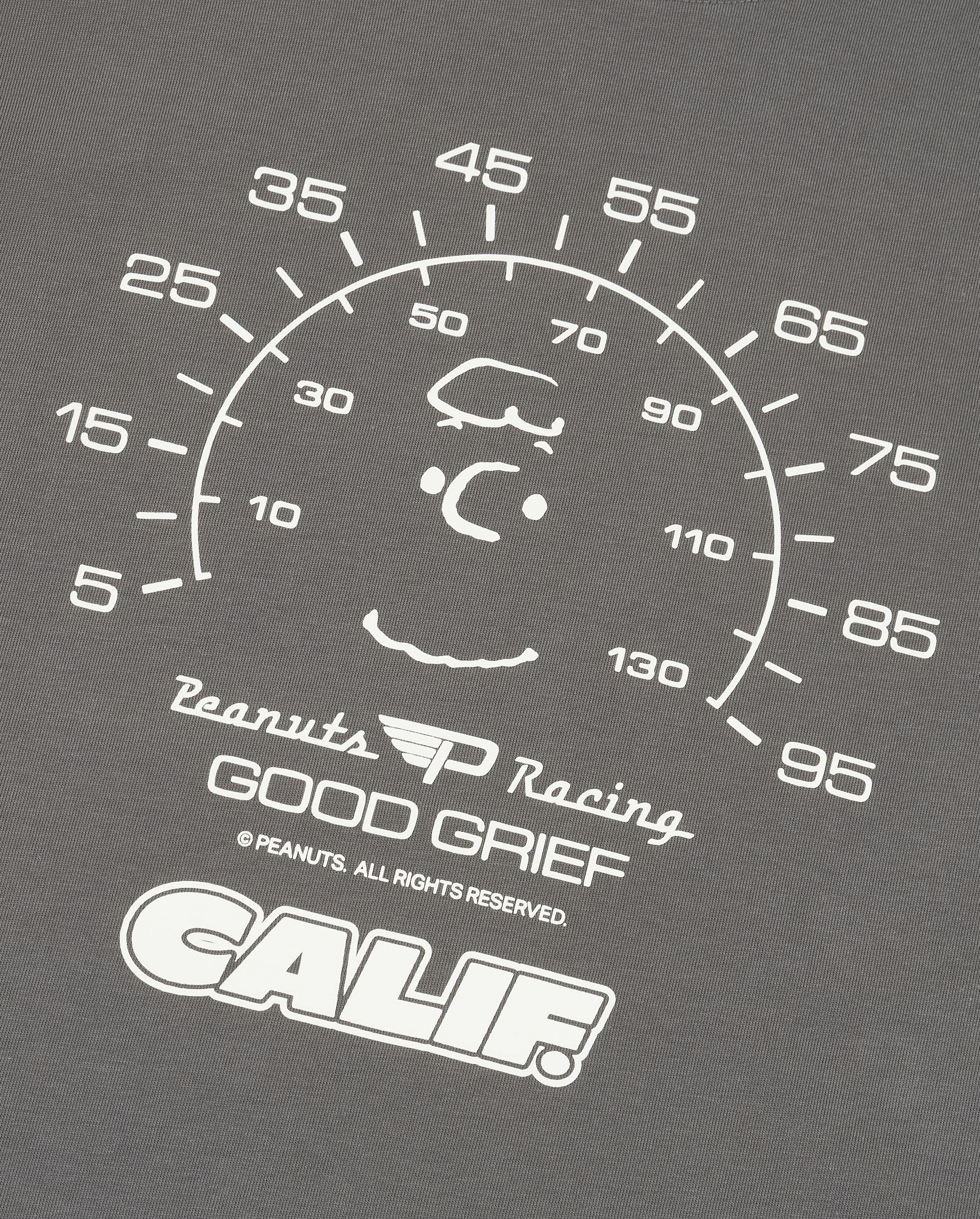 1012429-123 | PALLADIUM X SNOOPY LOGO LOOSE FIT COTTON T-SHIRT | THUNDERSTORM