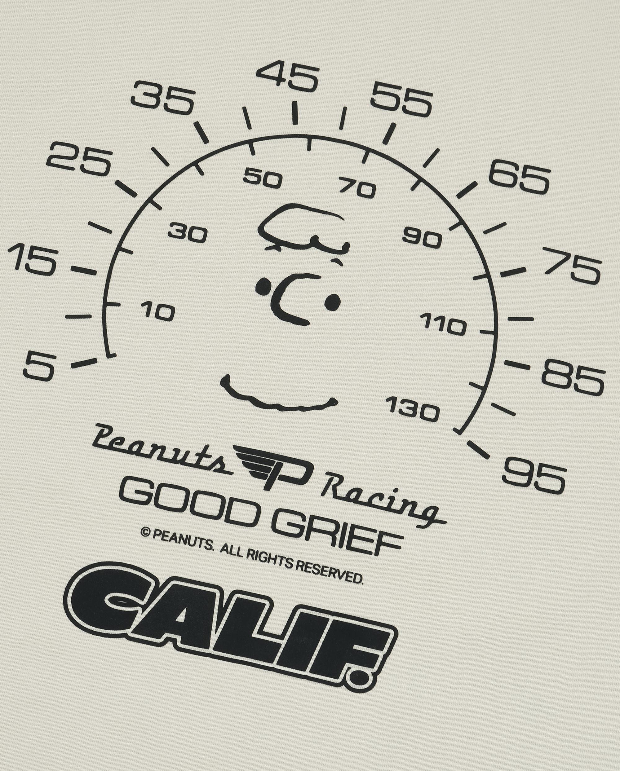 1012429-124 | PALLADIUM X SNOOPY LOGO LOOSE FIT COTTON T-SHIRT | WHISPER WHITE