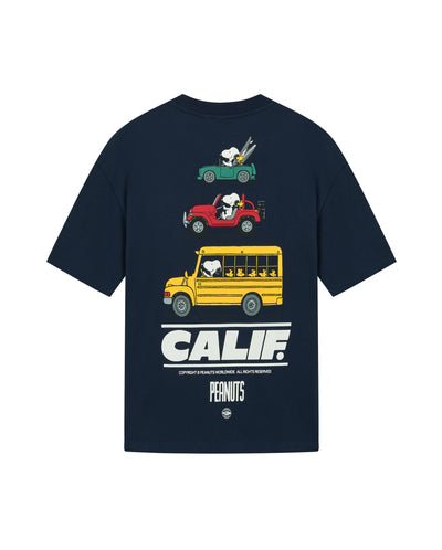 1012432-470 | PALLADIUM X SNOOPY LOGO LOOSE FIT COTTON T-SHIRT | CARBON