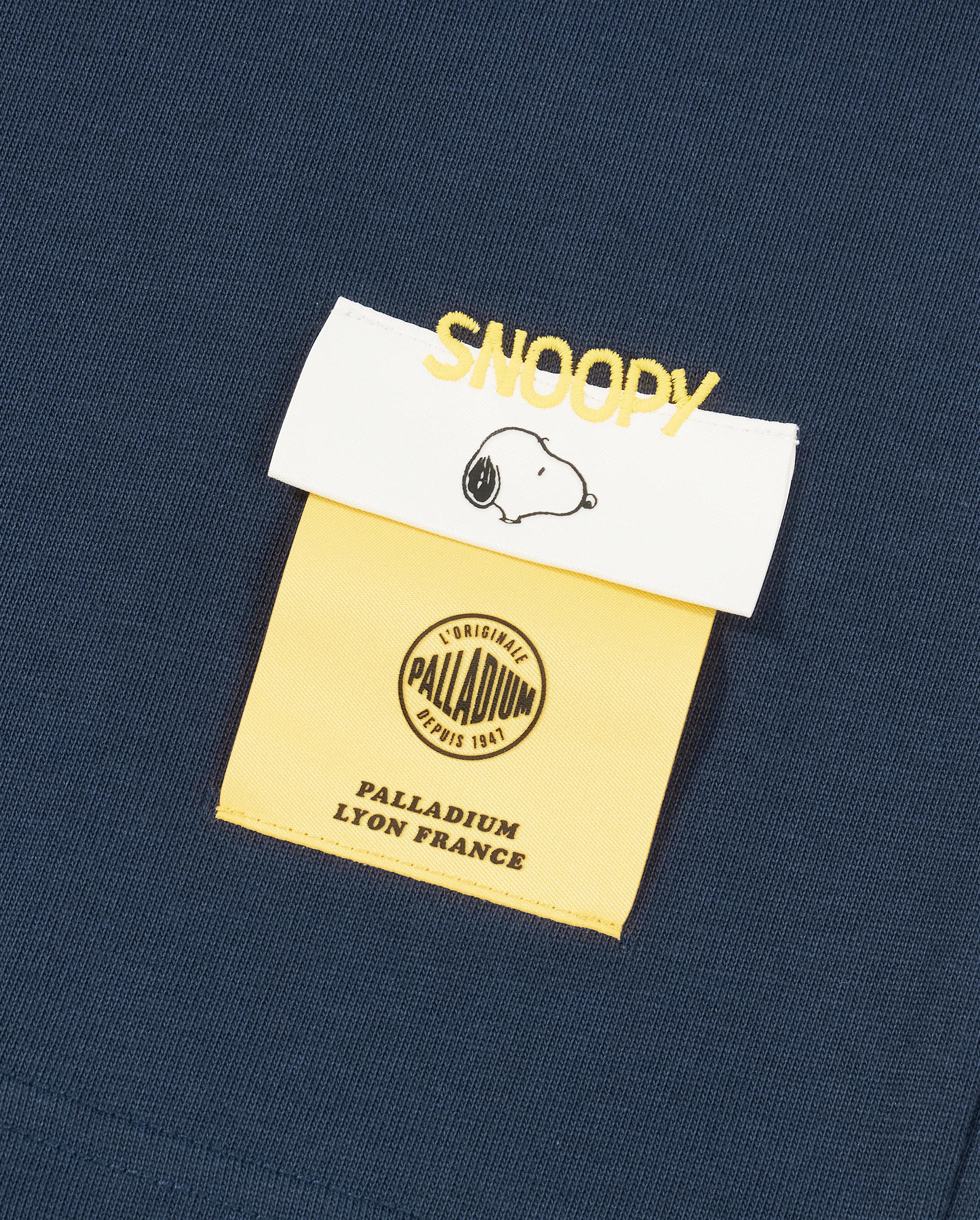 1012432-470 | PALLADIUM X SNOOPY LOGO LOOSE FIT COTTON T-SHIRT | CARBON