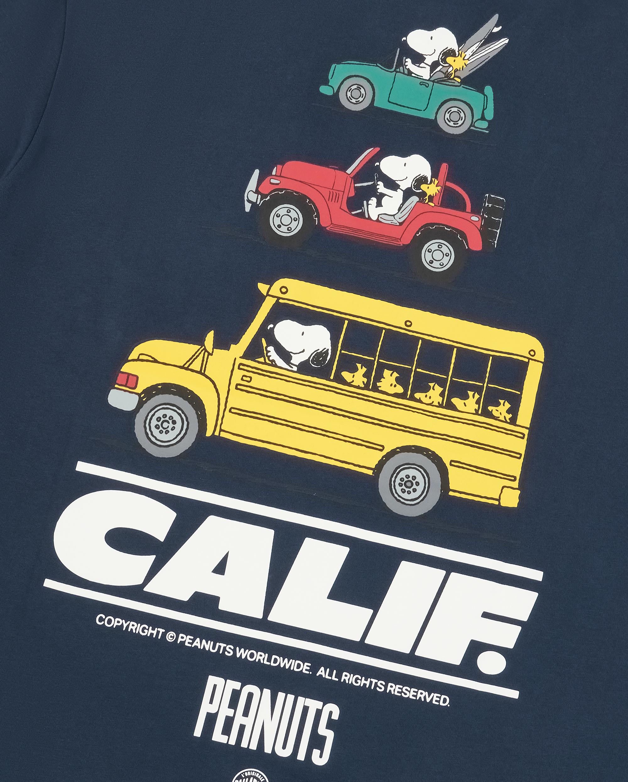 1012432-470 | PALLADIUM X SNOOPY LOGO LOOSE FIT COTTON T-SHIRT | CARBON