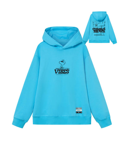 1012563-578 | PALLADIUM X SNOOPY PRINTED LOOSE FIT HOODIE | BALTIC SEA