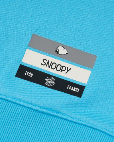 1012563-578 | PALLADIUM X SNOOPY PRINTED LOOSE FIT HOODIE | BALTIC SEA