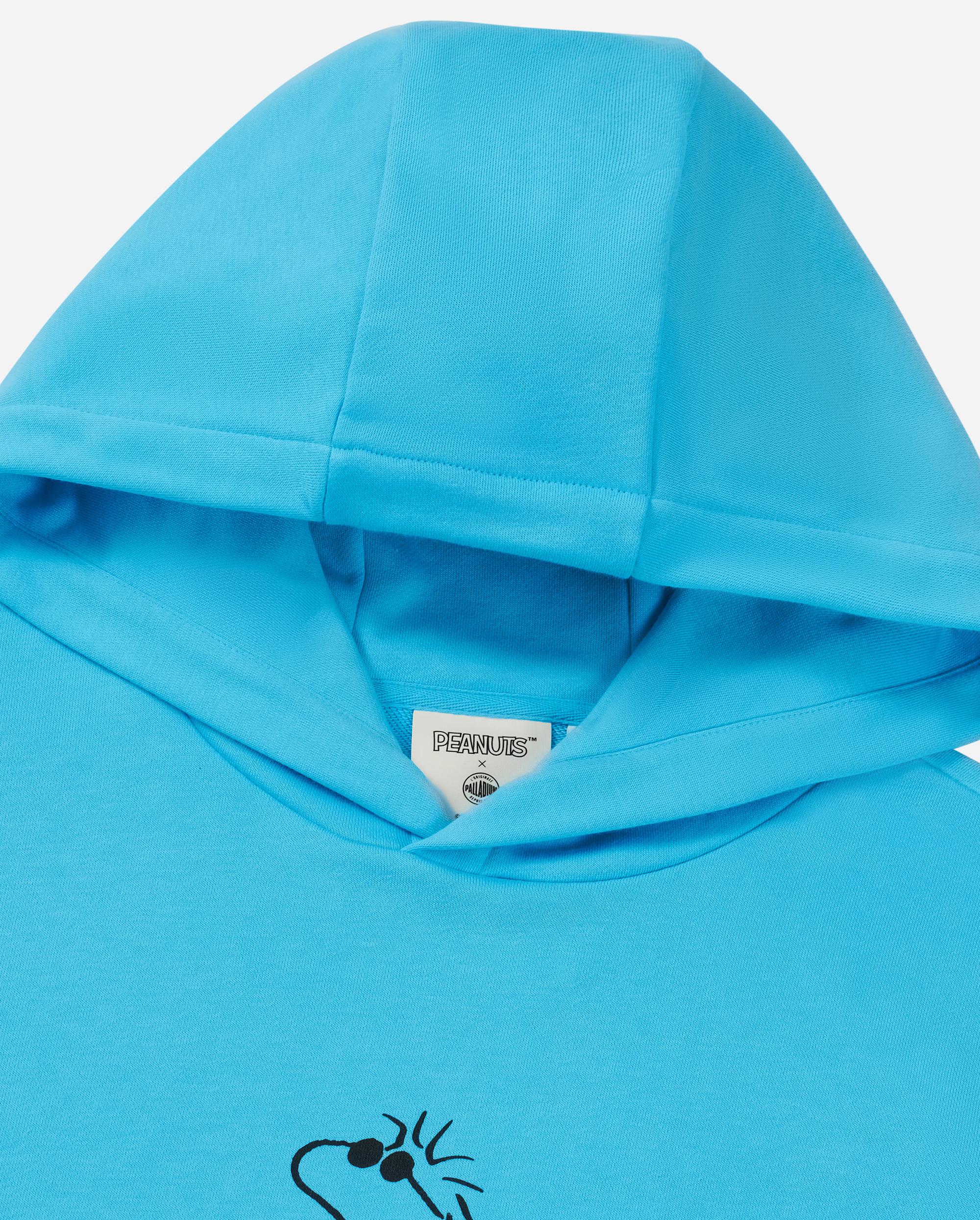 1012563-578 | PALLADIUM X SNOOPY PRINTED LOOSE FIT HOODIE | BALTIC SEA