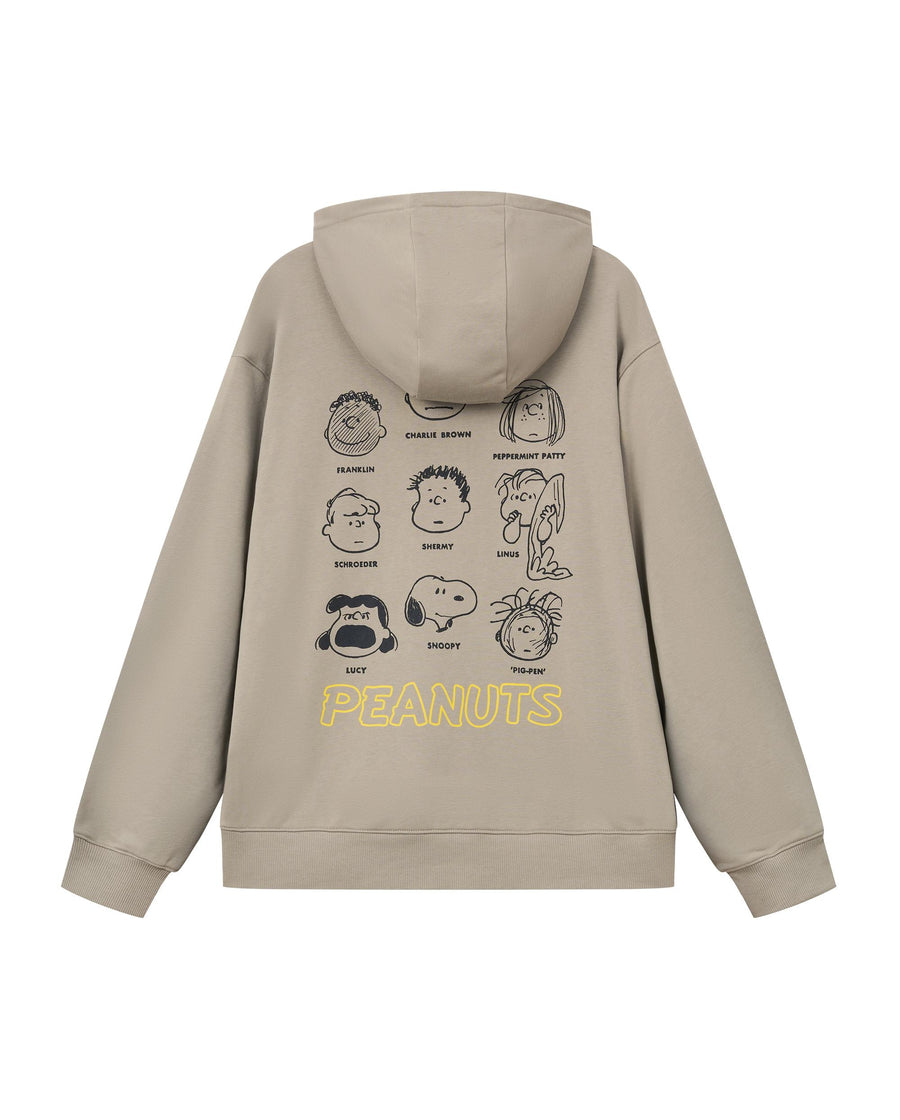 1012564-221 | PALLADIUM X SNOOPY LOGO LOOSE FIT HOODIE | WINTER TWIG