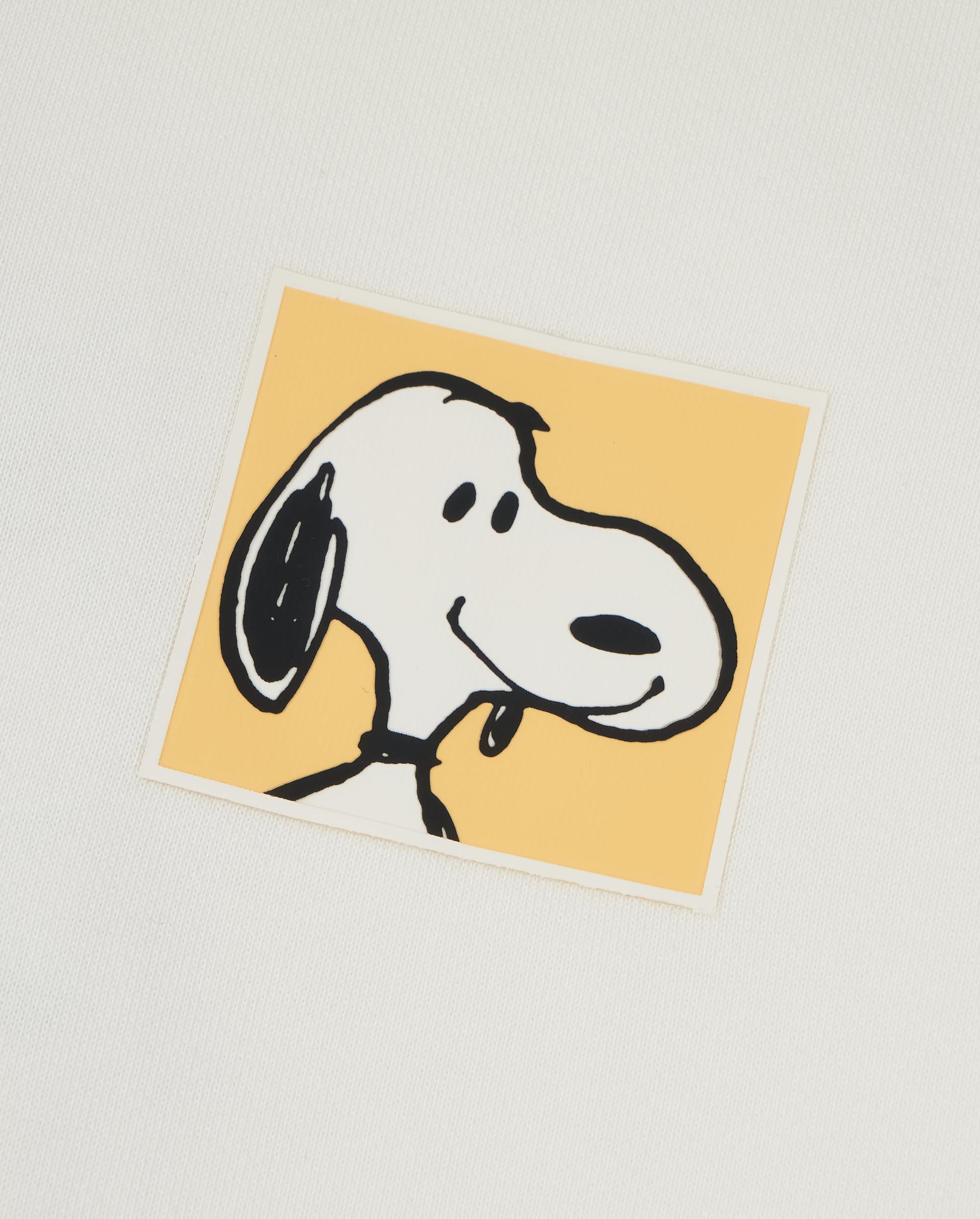 1012567-262 | PALLADIUM X SNOOPY LOGO LOOSE FIT HOODED JACKET | MARSHMALLOW