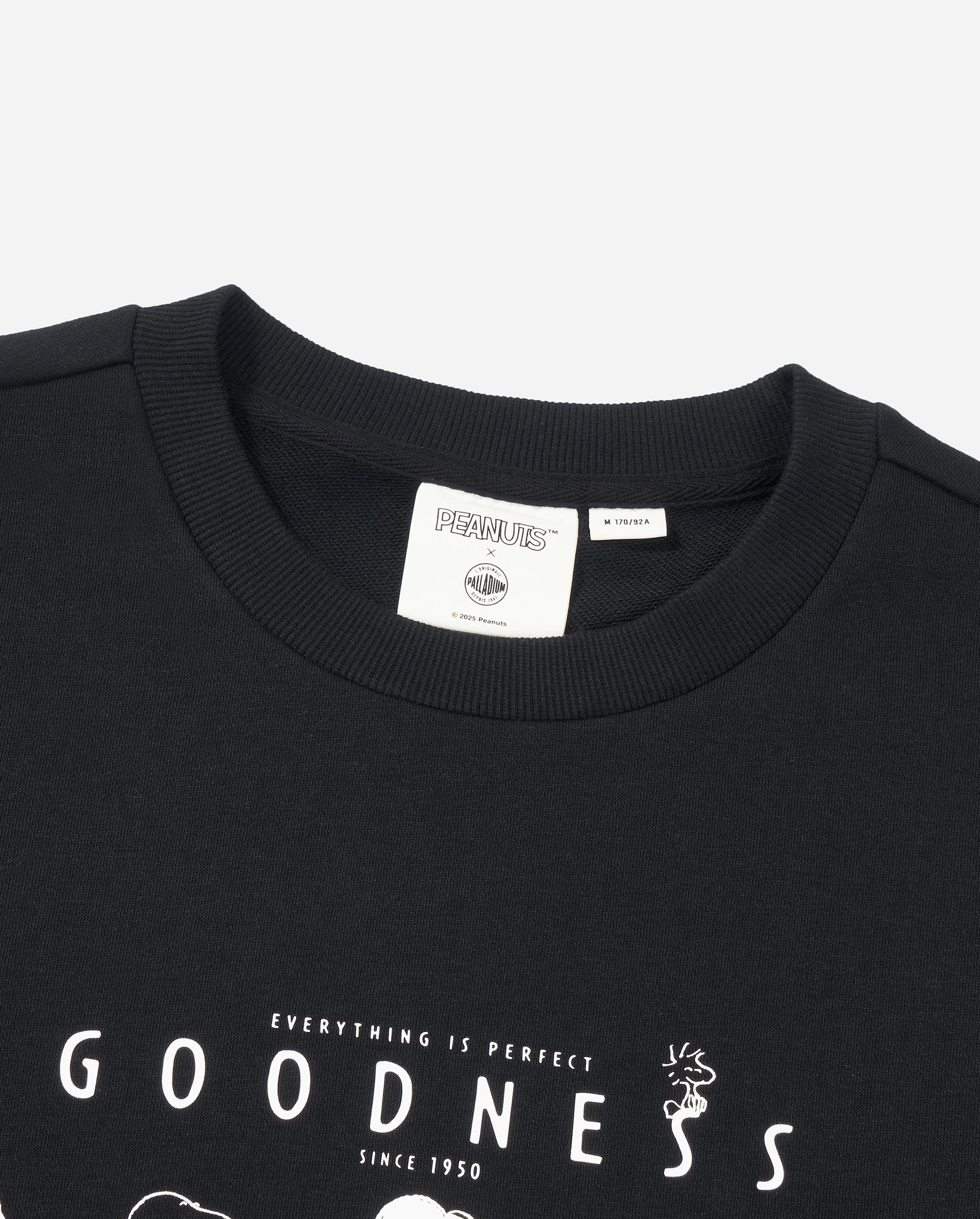 1012571-032 | PALLADIUM X SNOOPY PRINTED LOOSE FIT SWEATSHIRT | TAP SHOE