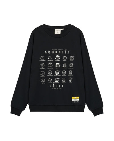 1012571-032 | PALLADIUM X SNOOPY PRINTED LOOSE FIT SWEATSHIRT | TAP SHOE