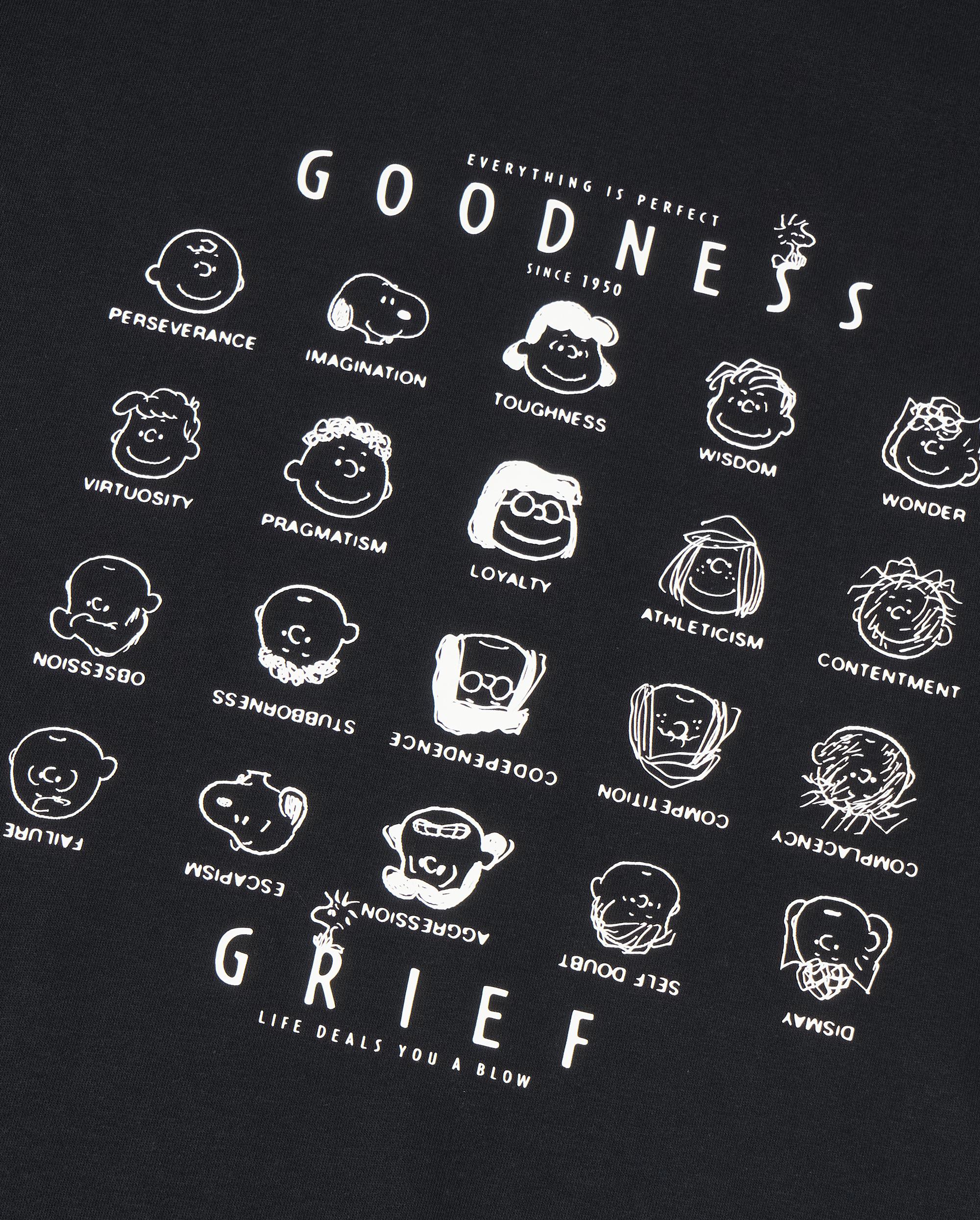 1012571-032 | PALLADIUM X SNOOPY PRINTED LOOSE FIT SWEATSHIRT | TAP SHOE