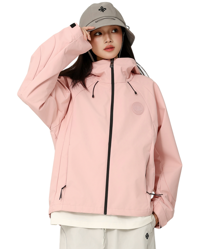 1012658-697 | MEN'S LOOSE FIT WATER REPELLENT WINDPROOF JACKET | CORAL BLUSH