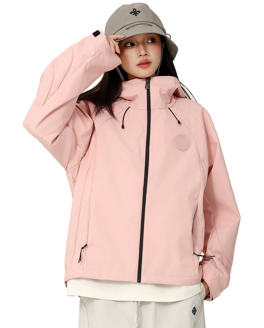 1012658-697 | MEN'S LOOSE FIT WATER REPELLENT WINDPROOF JACKET | CORAL BLUSH