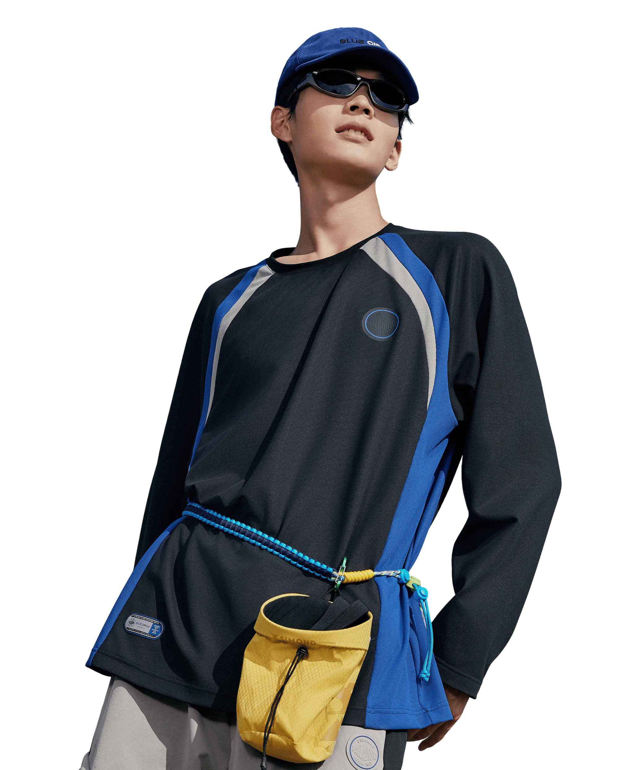 1012662-032 | MEN'S LOGO WATER REPELLENT COLOR BLOCKS T-SHIRT | TAP SHOE