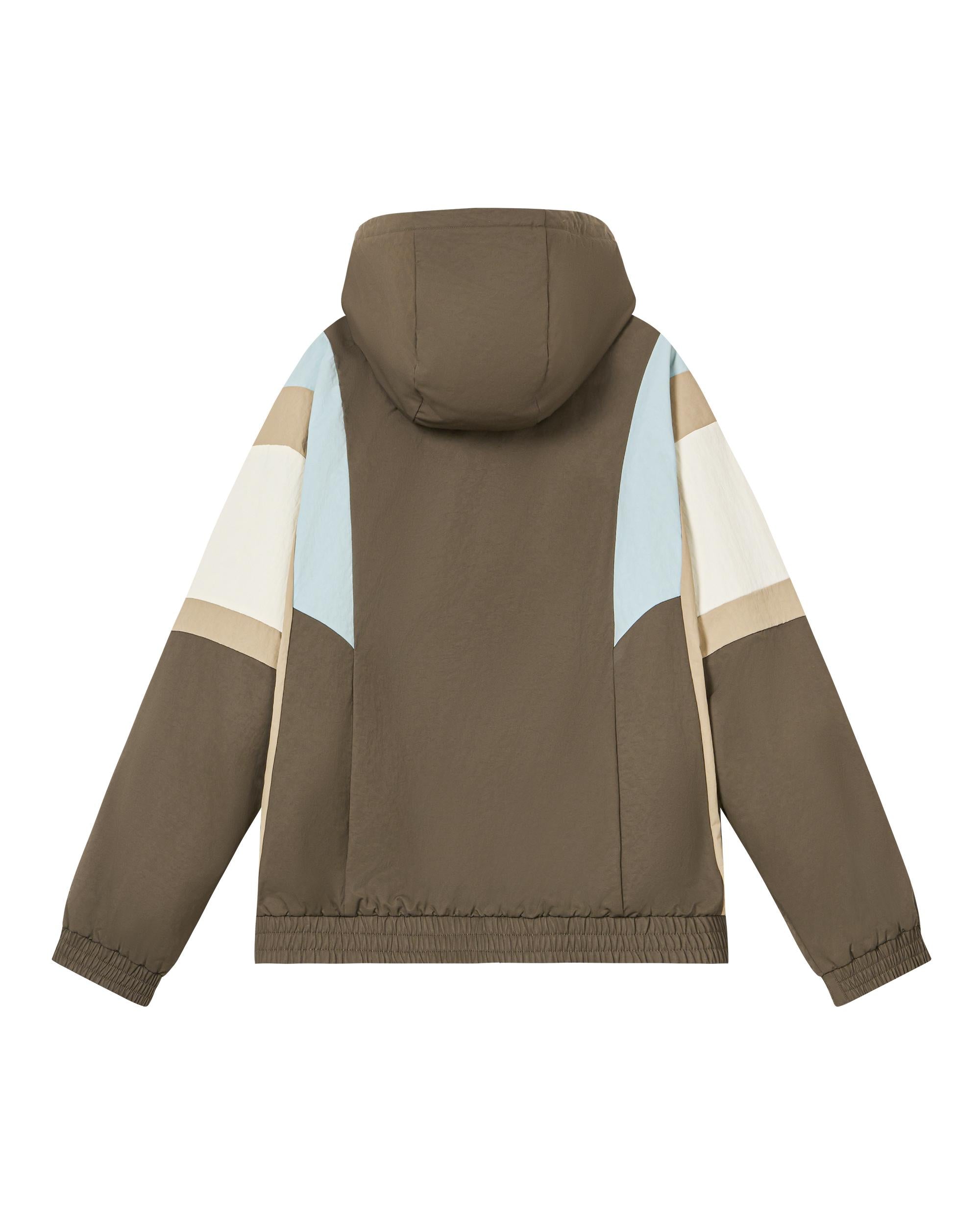 1012755-246 | MEN'S LOGO LOOSE FIT COLOR BLOCKS HOODED JACKET | CANTEEN