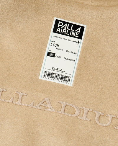 1012756-225 | MEN'S LOGO LOOSE FIT TOP-STITCHING FLEECE JACKET | WHITE PEPPER