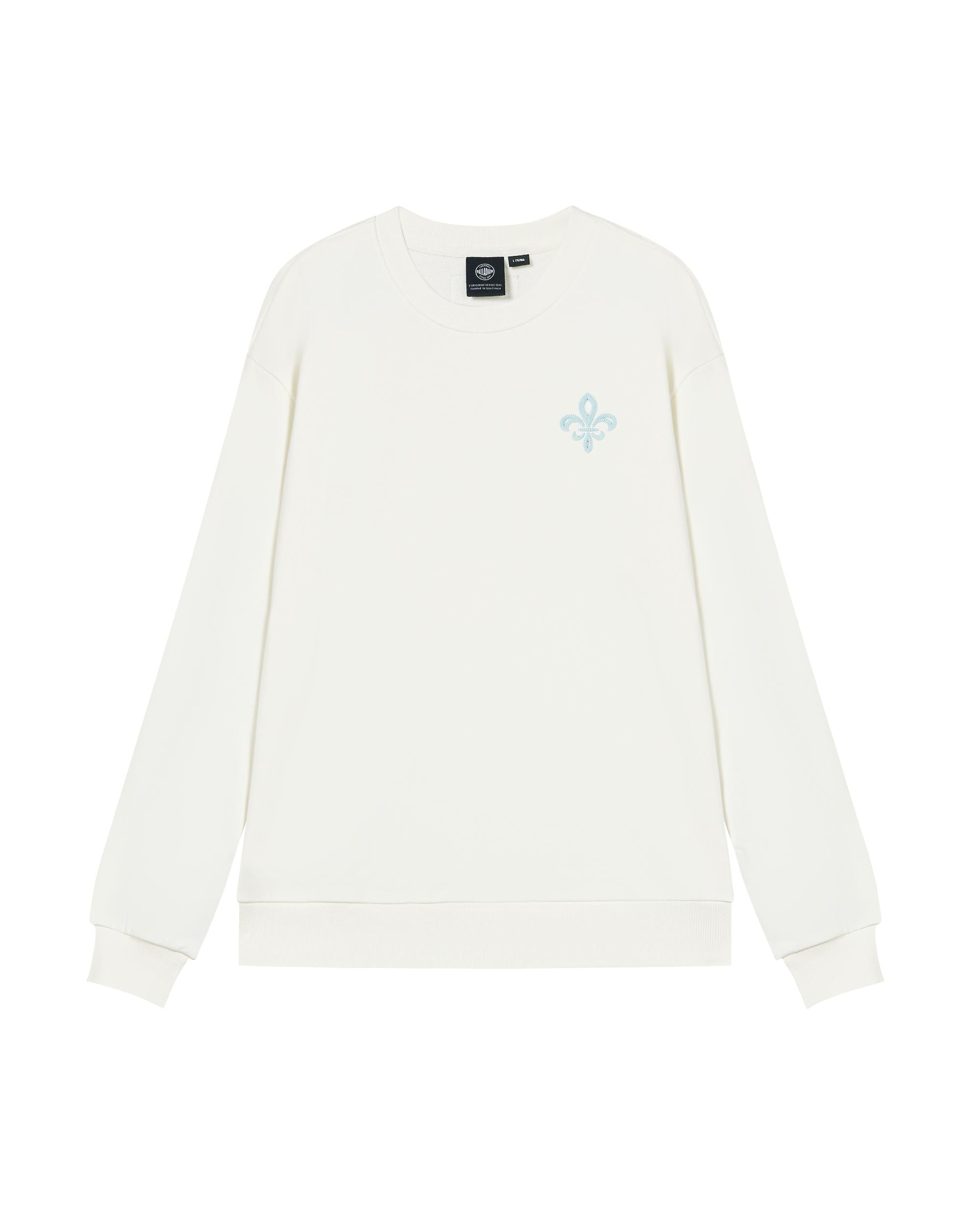 1012762-262 | MEN'S IRIS LOGO COTTON SWEATSHIRT | MARSHMALLOW