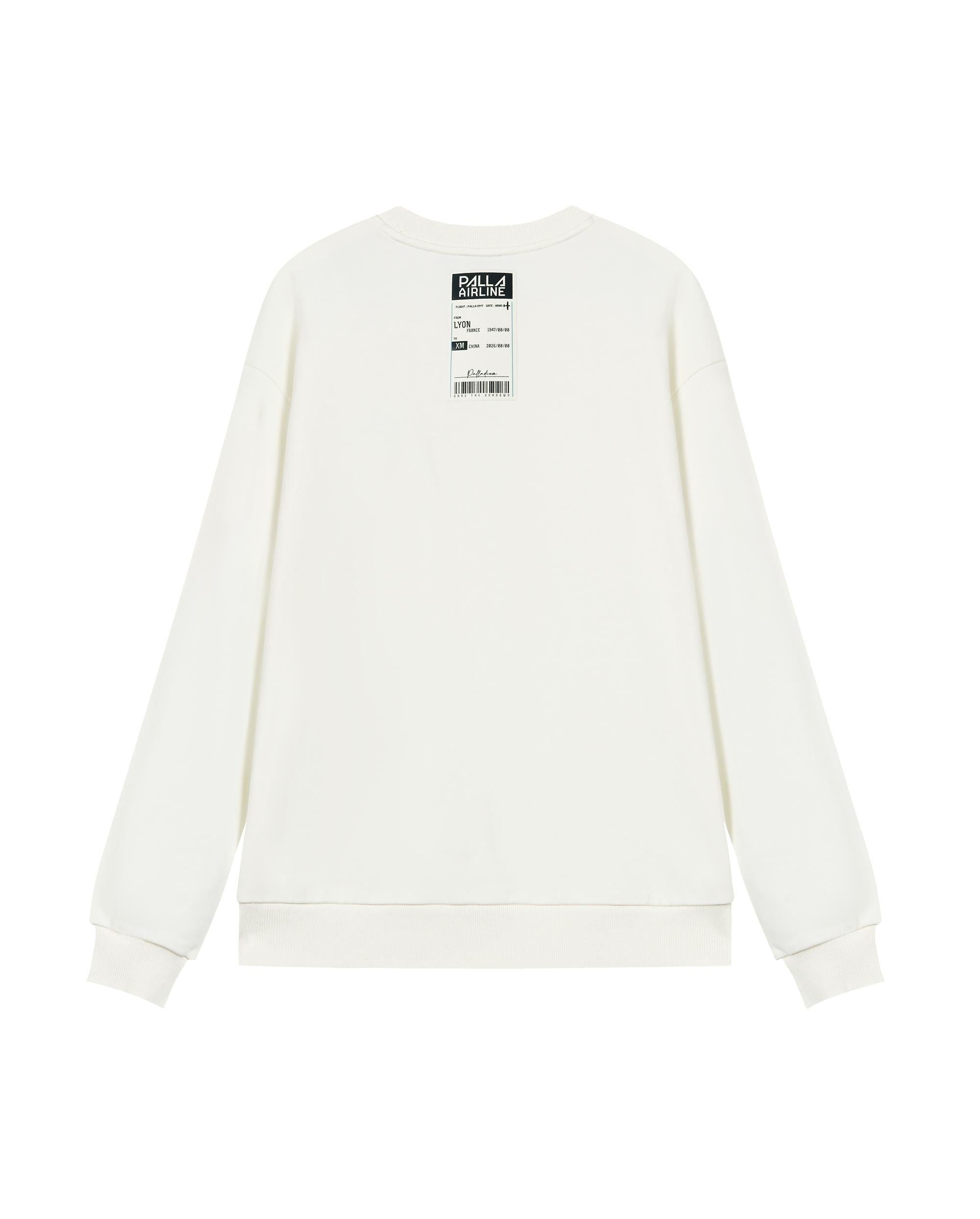 1012762-262 | MEN'S IRIS LOGO COTTON SWEATSHIRT | MARSHMALLOW