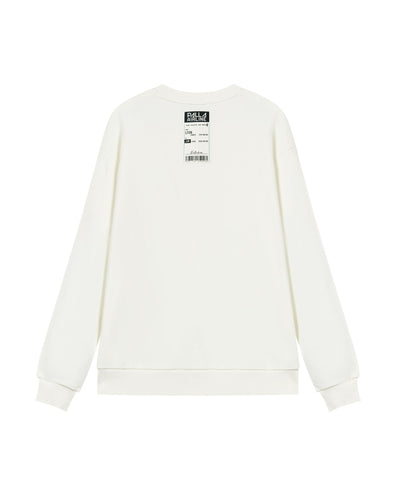 1012762-262 | MEN'S IRIS LOGO COTTON SWEATSHIRT | MARSHMALLOW