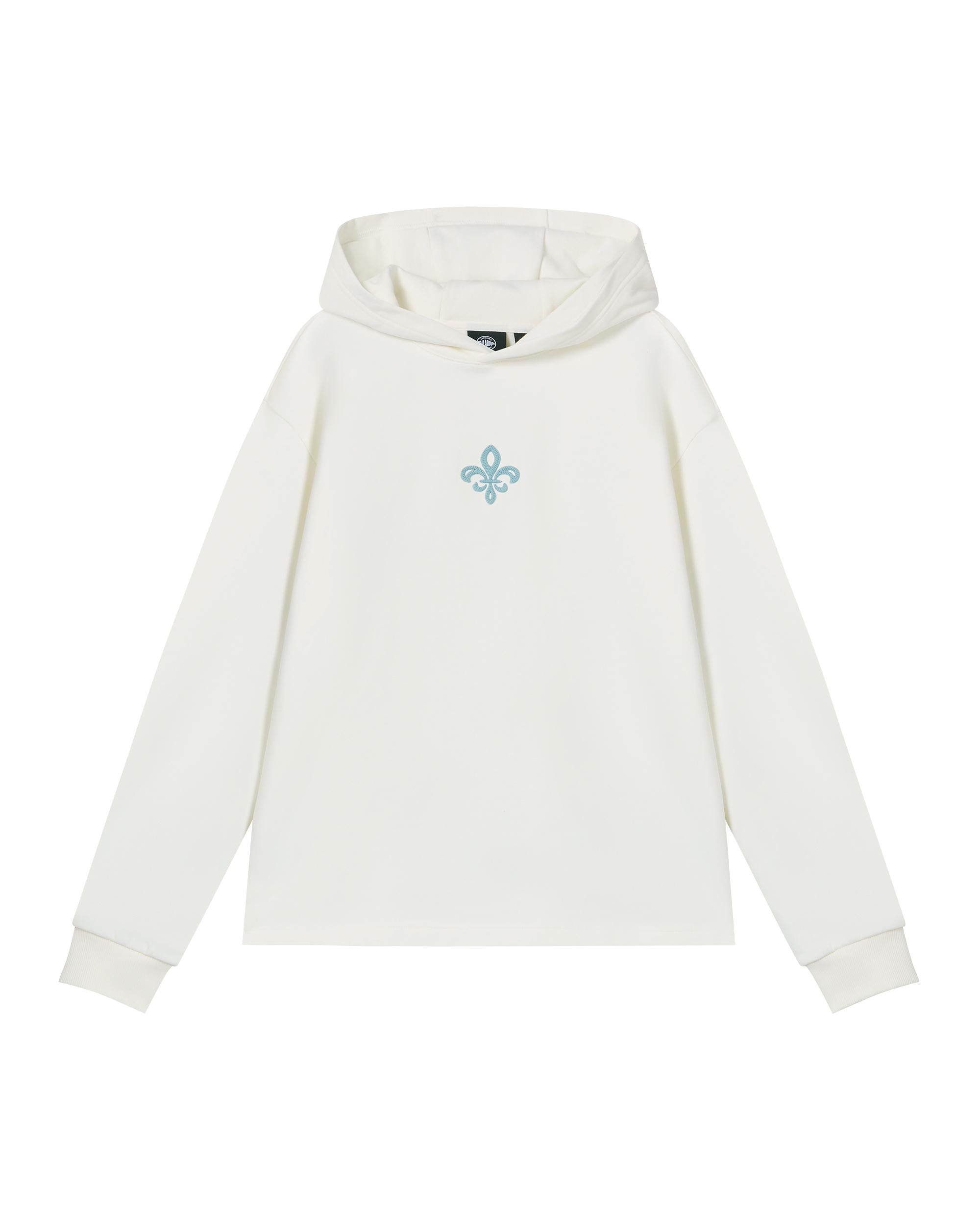 1012764-262 | MEN'S IRIS LOGO COTTON HOODIE | MARSHMALLOW