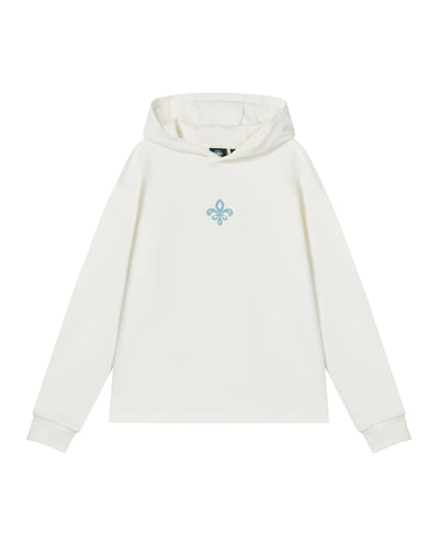 1012764-262 | MEN'S IRIS LOGO COTTON HOODIE | MARSHMALLOW