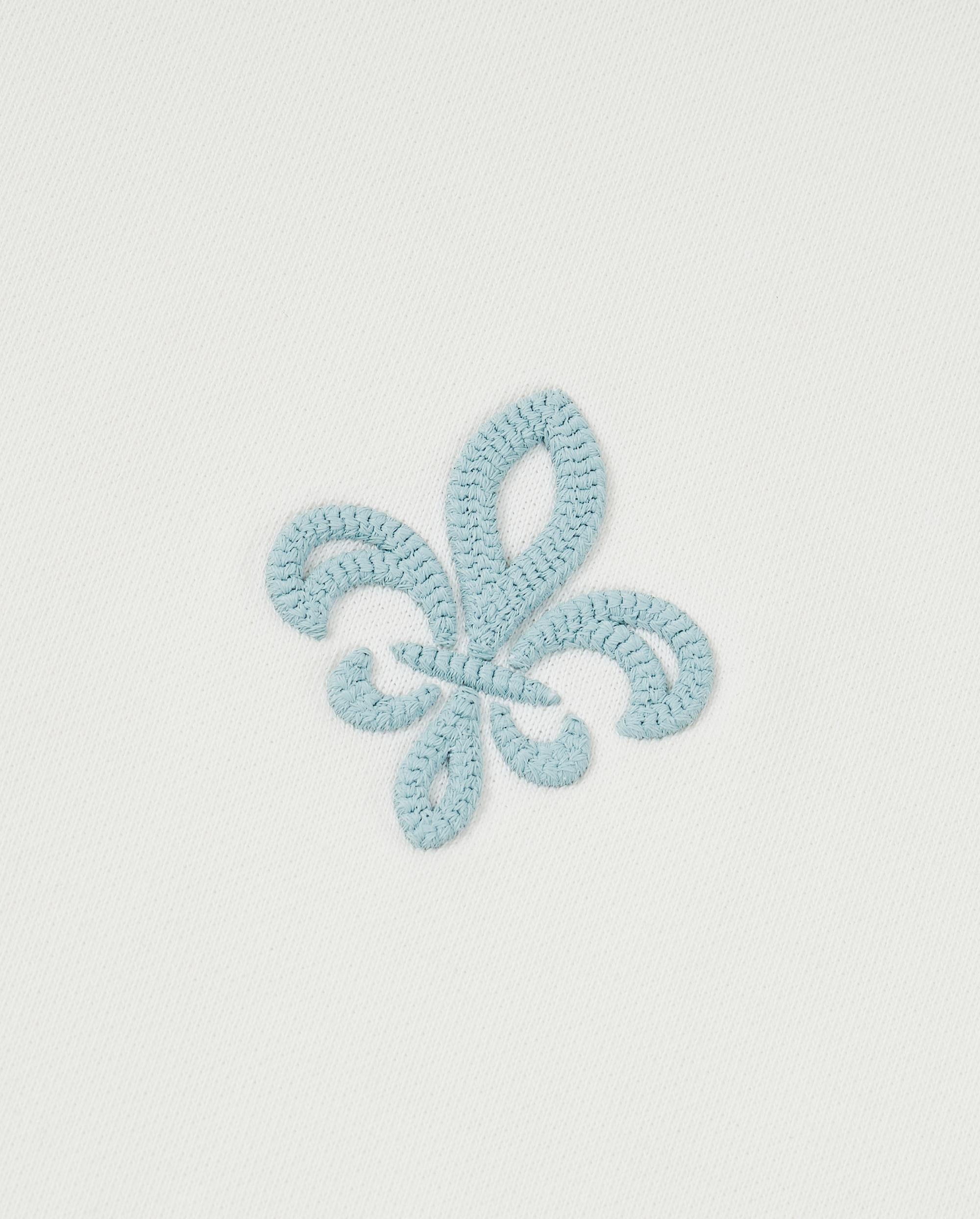 1012764-262 | MEN'S IRIS LOGO COTTON HOODIE | MARSHMALLOW