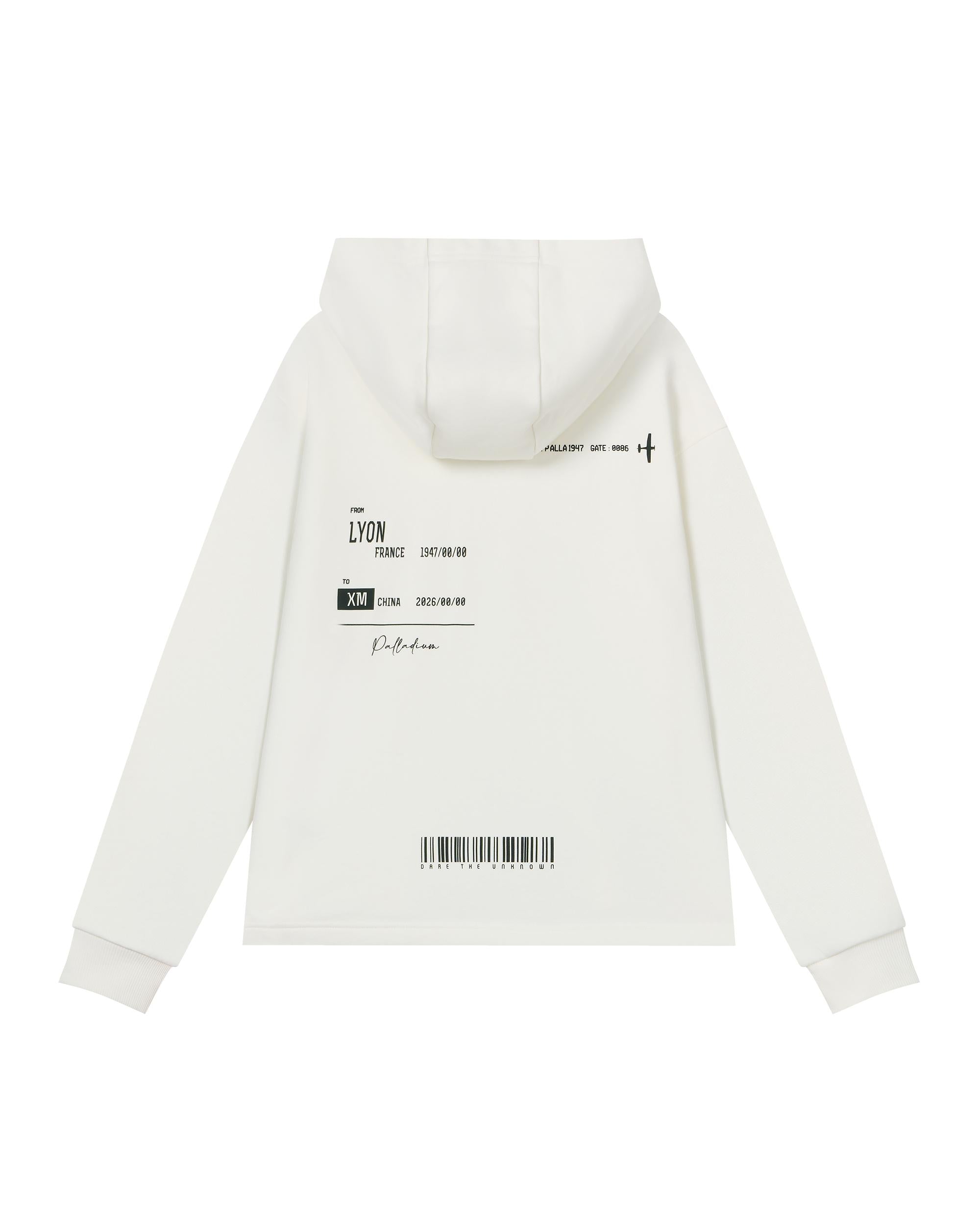 1012764-262 | MEN'S IRIS LOGO COTTON HOODIE | MARSHMALLOW