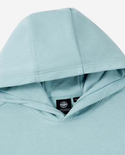 1012764-456 | MEN'S IRIS LOGO COTTON HOODIE | CLOUD BLUE
