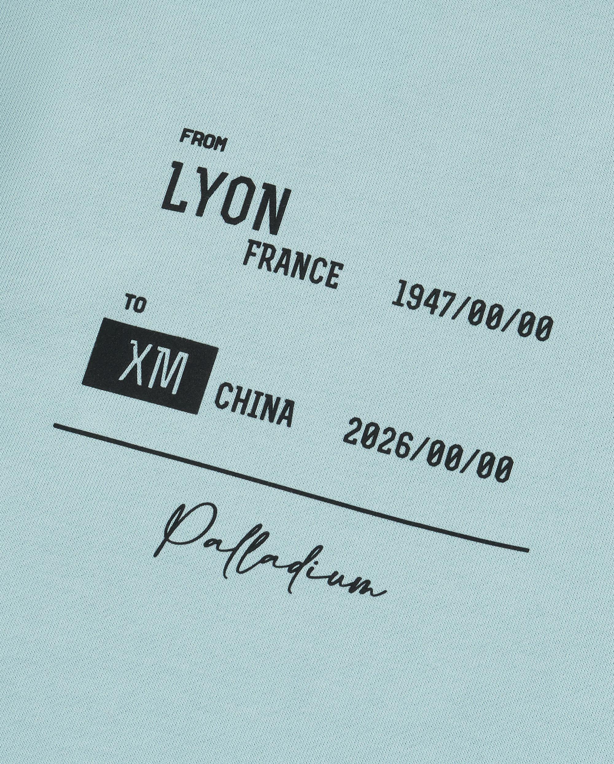 1012764-456 | MEN'S IRIS LOGO COTTON HOODIE | CLOUD BLUE