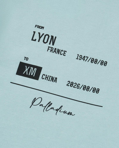 1012764-456 | MEN'S IRIS LOGO COTTON HOODIE | CLOUD BLUE