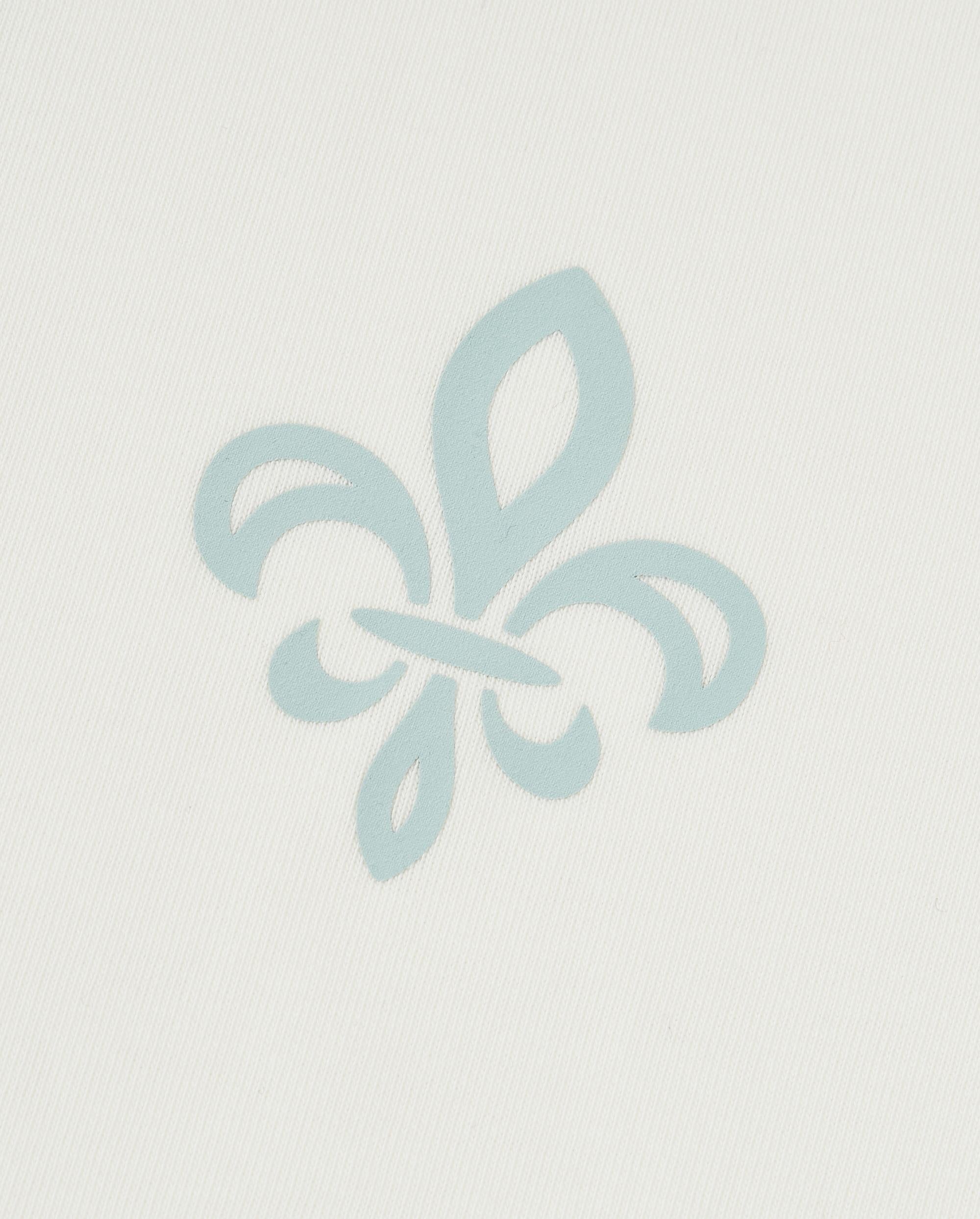 1012765-262 | MEN'S IRIS LOGO LOOSE FIT COTTON T-SHIRT | MARSHMALLOW