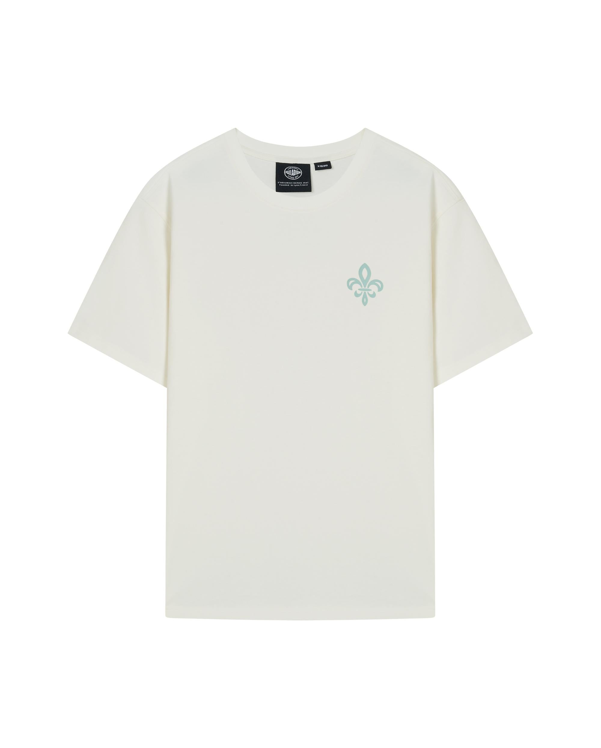 1012765-262 | MEN'S IRIS LOGO LOOSE FIT COTTON T-SHIRT | MARSHMALLOW